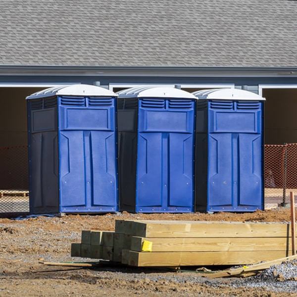 how do you dispose of waste after the porta potties have been emptied in Sutter